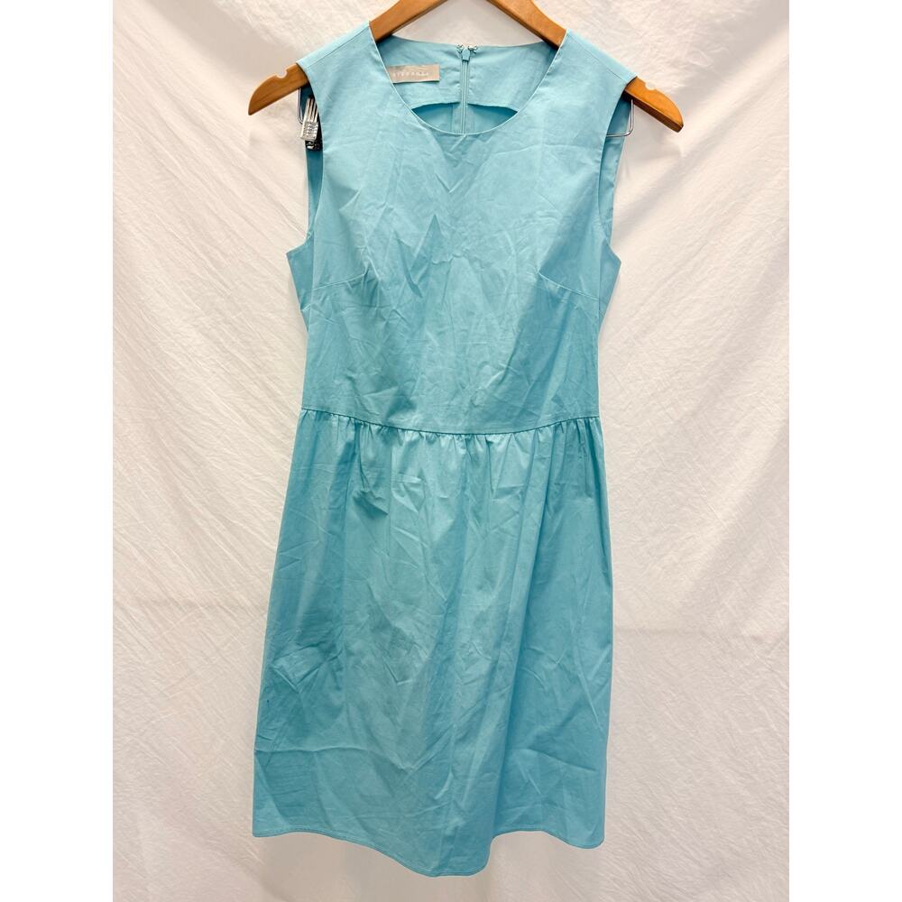 Stefanel Teal Blue Sleeveless Mini‎ Dress US 4